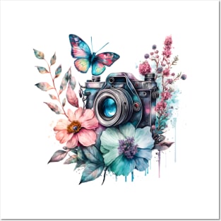 Spring Floral Camera Posters and Art